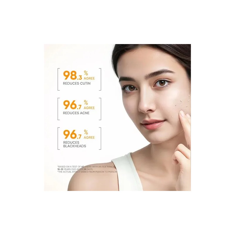 Limpiador Exfoliante Natural Poros Perfectos Naranja, 2