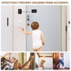 SUNOYA Fridge Lock with Code No Drilling, 2 Pieces High
