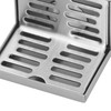 Corner Floor Drain 304 Stainless Steel Surfaces Drawing Process L