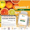 Vitamin C 1000mg - 180 Vegan Tablets - 6 Month