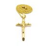 CBC Crown Religion Cross Jesus Crucifix Pendant in 18"/20"/24" Rope,