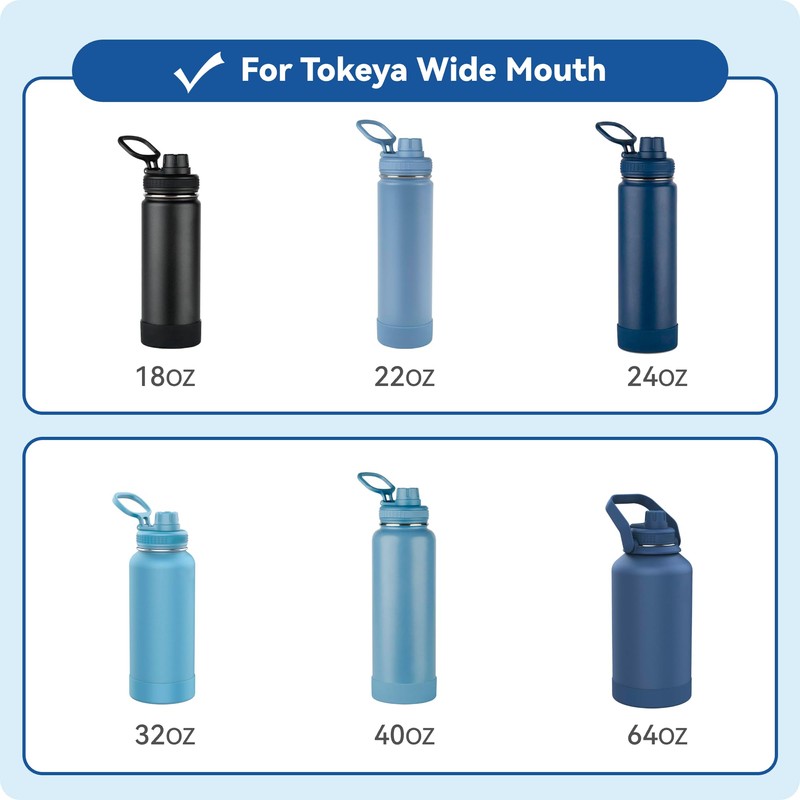Prurex Replacement Spout Lid for Takeya Wide Mouth 18, 22,