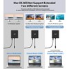 Mini DisplayPort to Dual HDMI Adapter 4K@60Hz, MDP 1.2 to