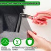 2 Pack 10 x 20 FT Mosquito Netting,Garden Mesh Netting