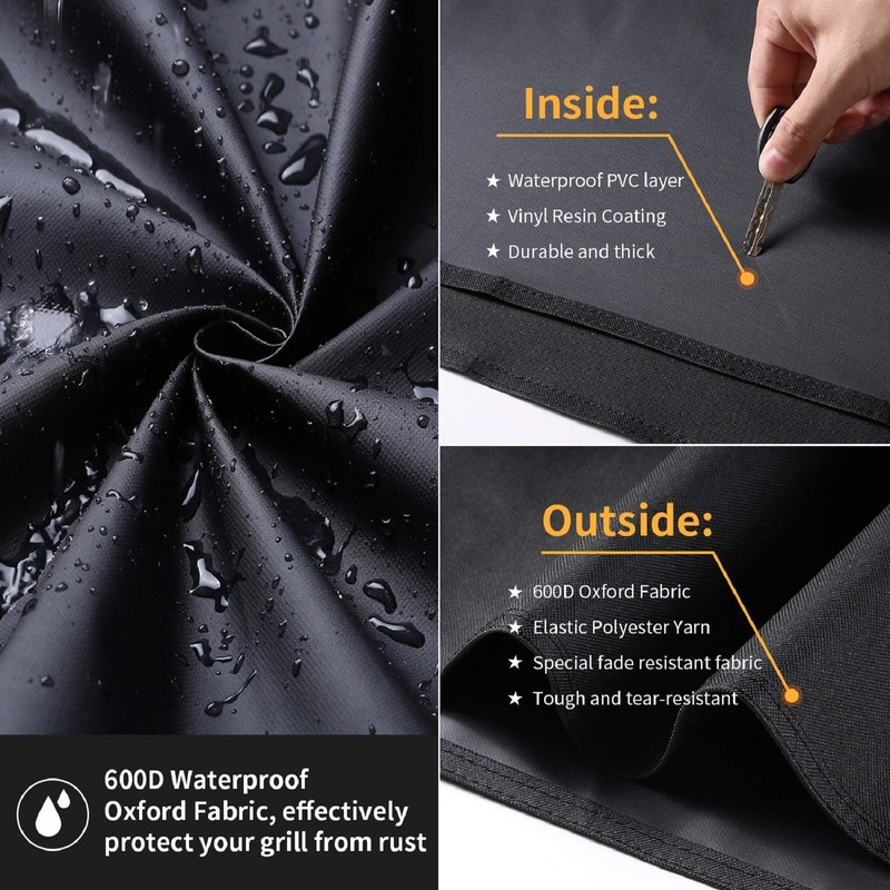 SUPJOYES Gas Grill Cover for Weber Spirit II 310, 51