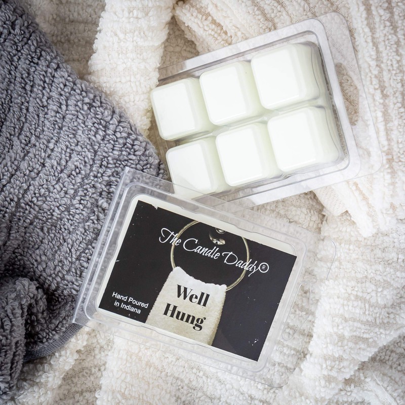 Well Hung- Funny Fresh Linen Scented Melt- Maximum Scent Wax