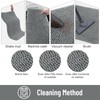 OLANLY Indoor Door Mat, 20"x30" Non-Slip Absorbent, Mud Mat for