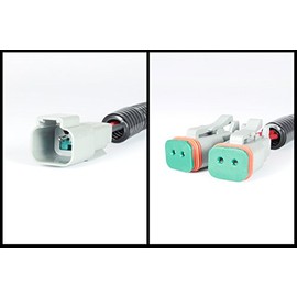 Starkey Products Wiring Adapters Deutsch Receptacle to Deutsch Plug - Dual Output - Set