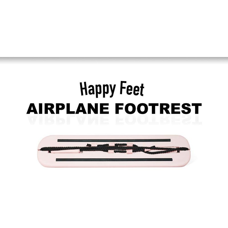 Airplane Travel Footrest, Portable, carryon Foot Rest Offers Economy Class