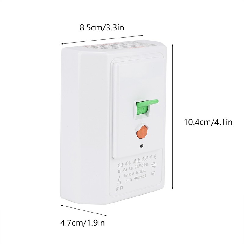 Air conditioning Leakage Protection Switch 32A Air Conditioner Accessaries