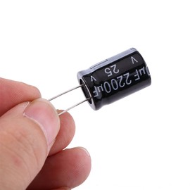 25 Werte X 5pcs = 125pcs Elektrolyt Kondensator Sortiment Kit Low Voltage 1uf-2200uf Für Elektronische Diy
