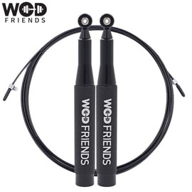 WOD Friends Jump Rope Fitness for home workouts, training and recovery, portable sports and exercise gear, Korean Import, WOD Friends, Option 1