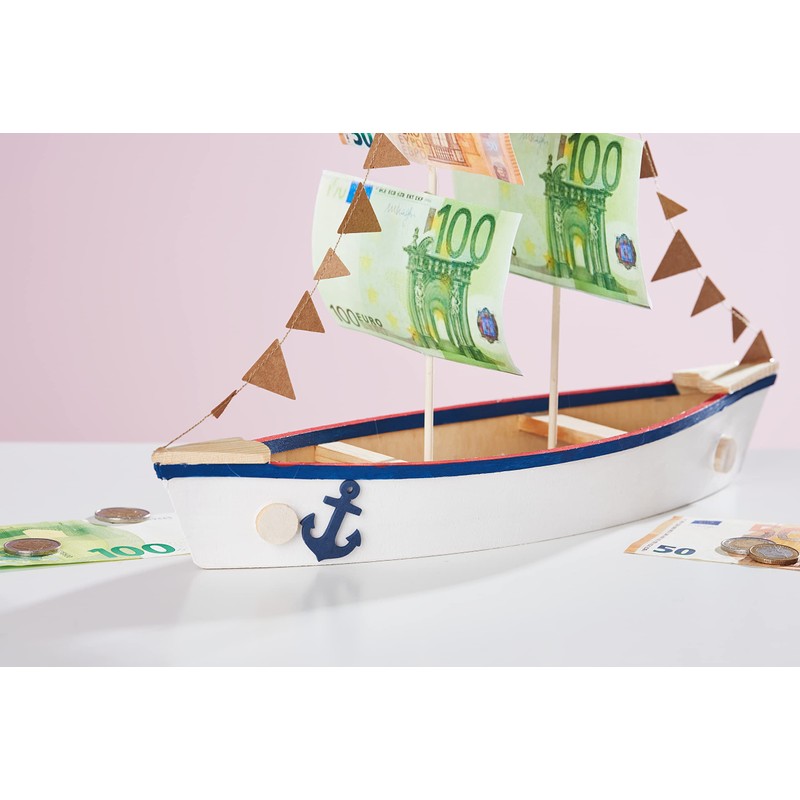 'VBS Large "Nautical Coastal Fog, Rohholz