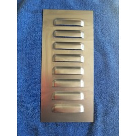 Lou's Louvers eight 3" Flat Louver panels