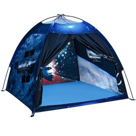 ALPRANG Play Tent for Boys and Girls- Space Shuttle Atlantis with Hubble Dome Tent for Kids Gift- ToddlerPop Up Tent Playhouse for Indoor Imaginative and Physical Play- 47" x 47" x 43 "