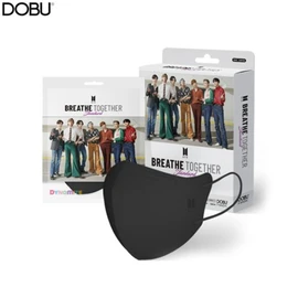DOBU BTS Breathe Together Standard Mask 10ea [Dynamite Edition], Color:07 Mint