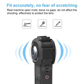 Camera Lens Protector for Insta360 ONE RS, Camera Lens Protective Cover with High Light Transmission for Insta360 ONE RS 1 Inch 360 Edition