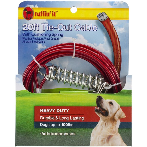 Westminster Pet Products 29220 20 ft. Heavyweight Dog Tie Out