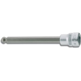 Hazet 3/8-Inch 116/6 mm Screwdriver Socket - Silver