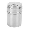 5PCS Seasoning Bottle Stainless Steel Spice Shaker with Rotating Cover