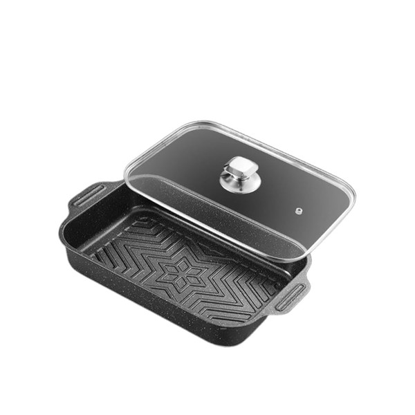 PTOFEQMKJ Induction Stove Top Non-stick baking sheet Cast Iron Griddle