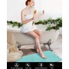 Non Slip Loofah Shower Mat, 15.7x36 Inch, Anti Slip Bath