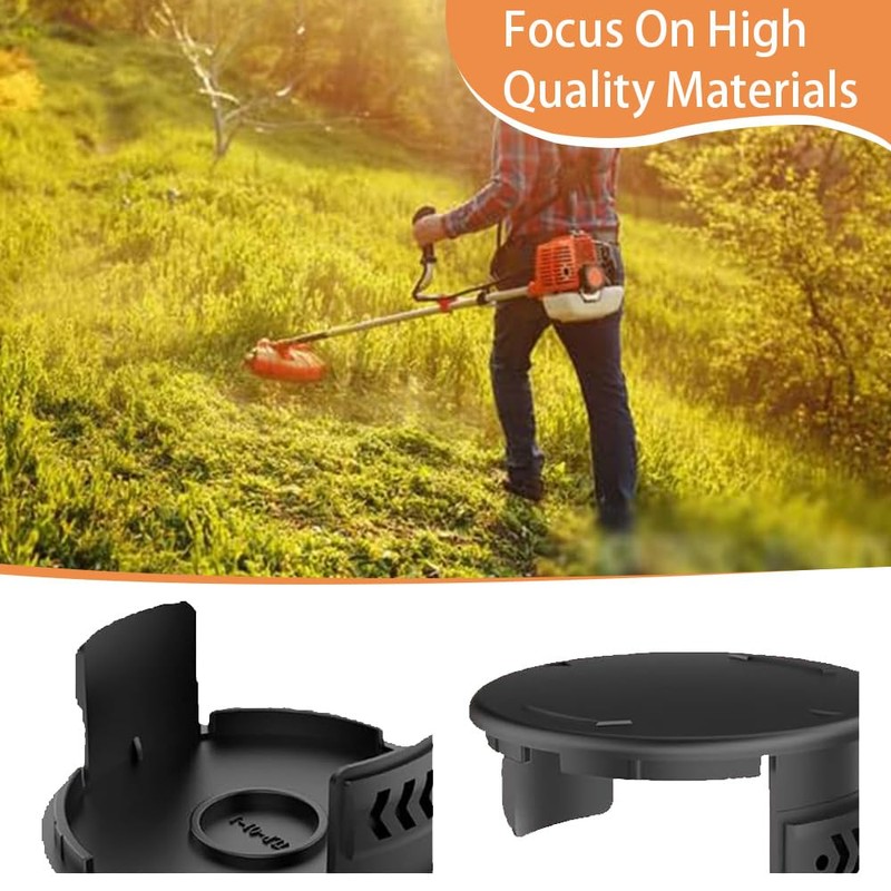 Lawn Trimmer Spool Cap, Compatible with Parkside Prta 20 Li