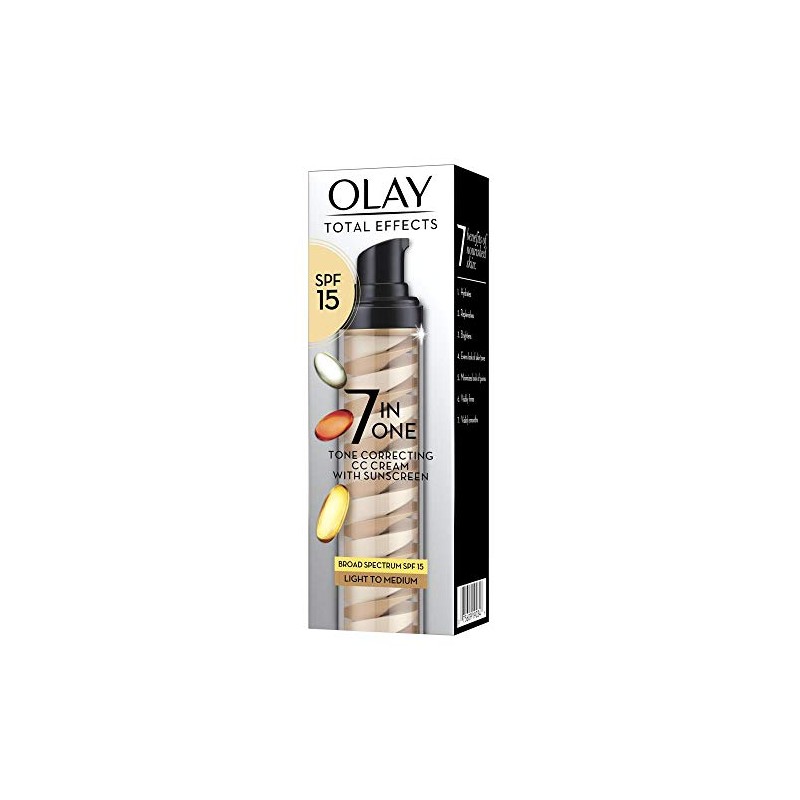 Olay Total Effects - Crema hidratante correctora de tono 7