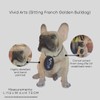 Vivid Arts (Sitting French Golden Bulldog