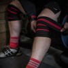 78-Inch Knee Wraps for Weightlifting (Red Line, 1 Pair)