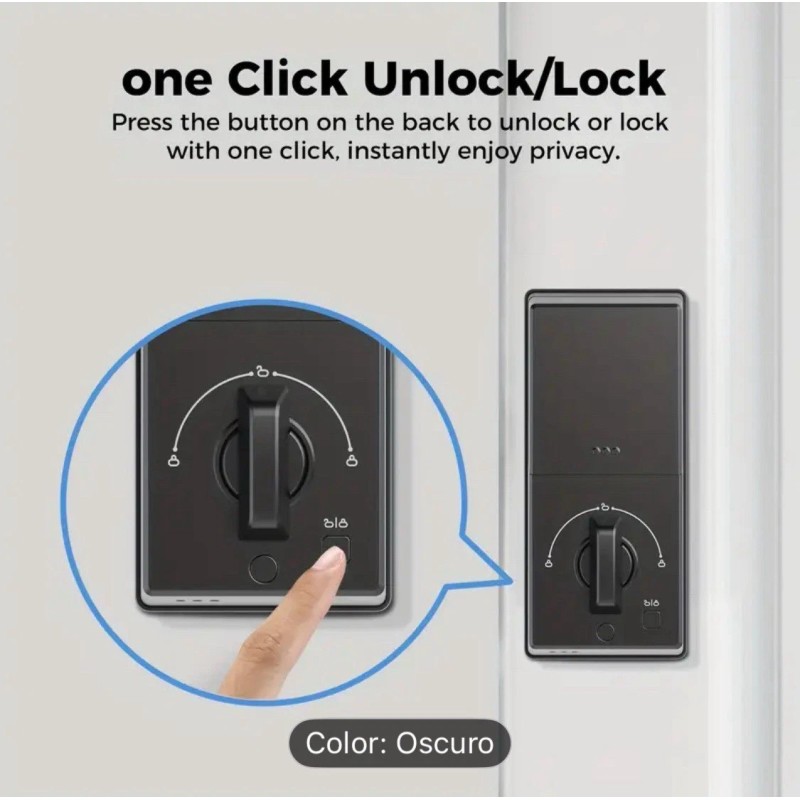 arpha LLAVÍN INTELIGENTE CON ENTRADA HUELLAS DACTILARES Y CÓDIGOS RECOMENDADO