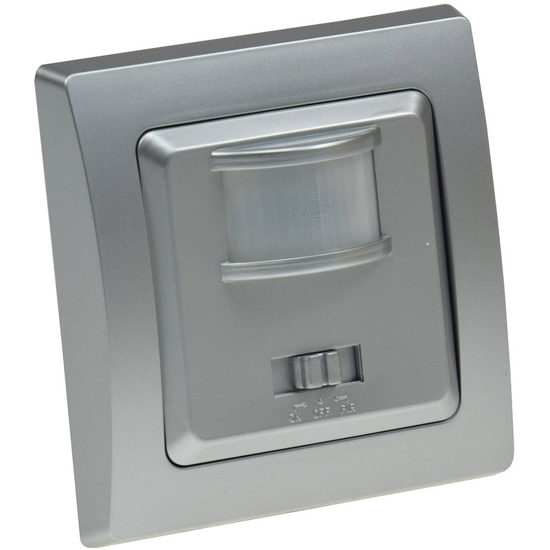 Delphi Flush-Mounted Motion Sensor 160 °, Suitable for LED, 250