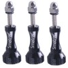 Smatree 3pcs Long Alumunium Thumbscrew Compatible for Gopro 13/12/11/10/9/8/7/6/5/4/3+/3/2/1/2018/Max/DJI OSMO