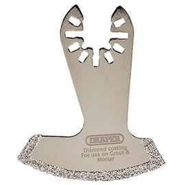 Draper 70473 Oscillating Multi-Tool Diamond Coated Cutting Blade (52mm)