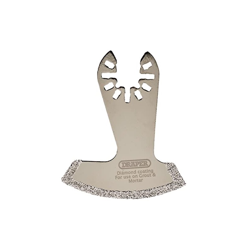 Draper 70473 Oscillating Multi-Tool Diamond Coated Cutting Blade (52mm)