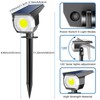 Peasur 12 Pack Solar Lights Outdoor, Solar Spotlights Outdoor Waterproof