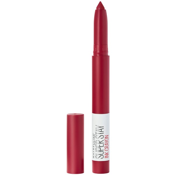 Maybelline New York SuperStay Ink Crayon Lipstick, Matte Longwear Lipstick Makeup, 50 OWN YOUR EMPIRE, 1 Count