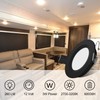 RVZONE 12 Volt LED Puck Light RV Boat Recessed Ceiling