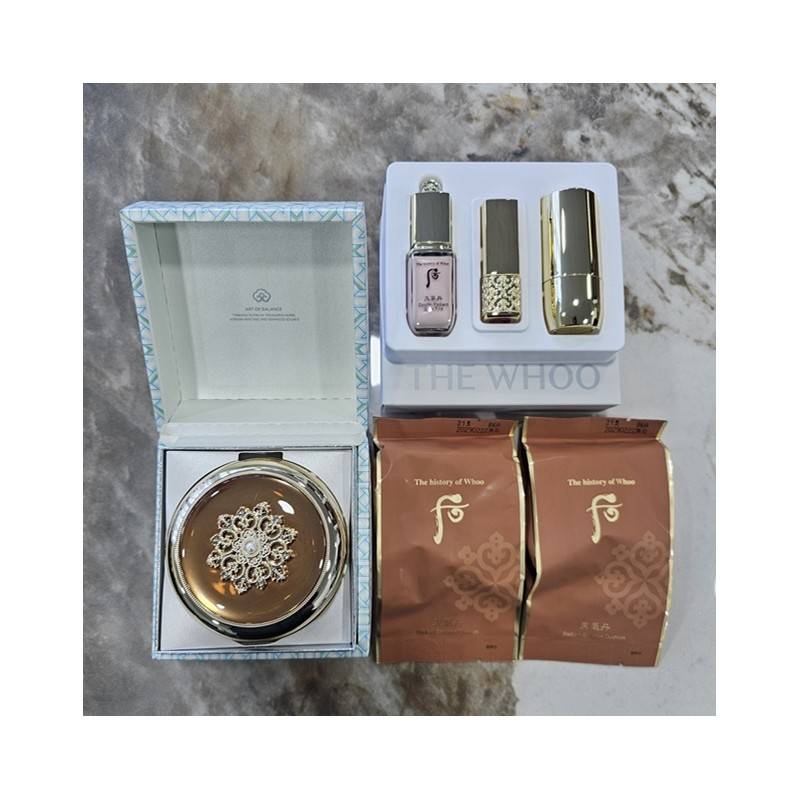 The Who Cheongidan Hwahyeon Essence Cushion No. 21 Special Set