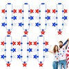 LAIAMER 7PCS 4th of July Accessories Fourth of July Light