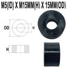 M5 Black Nylon Wide Spacers Standoff Washers ID(internal Diameter) 5.3mm,