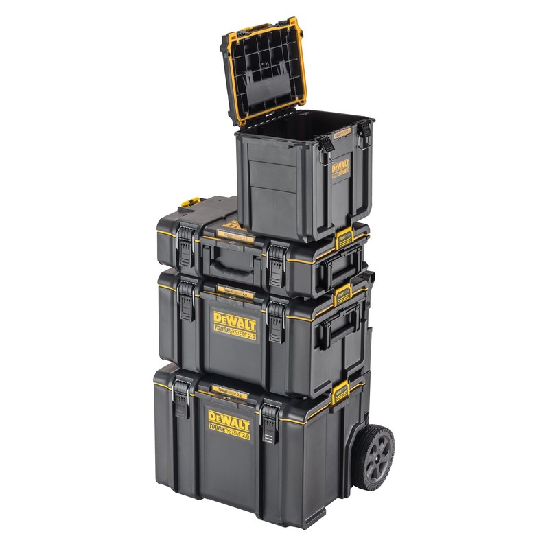 DEWALT TOUGHSYSTEM 2.0 Compact and Durable Deep Toolbox with Removable