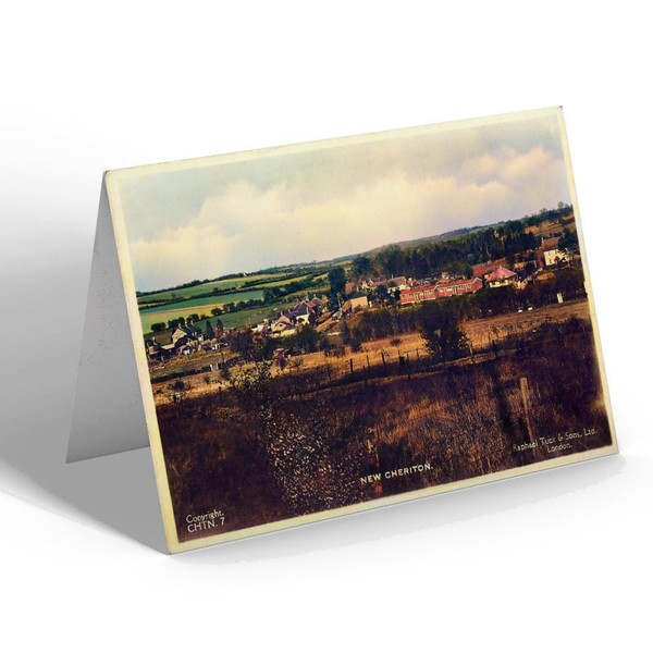 GREETING CARD - Vintage Hampshire - New Cheriton (b)