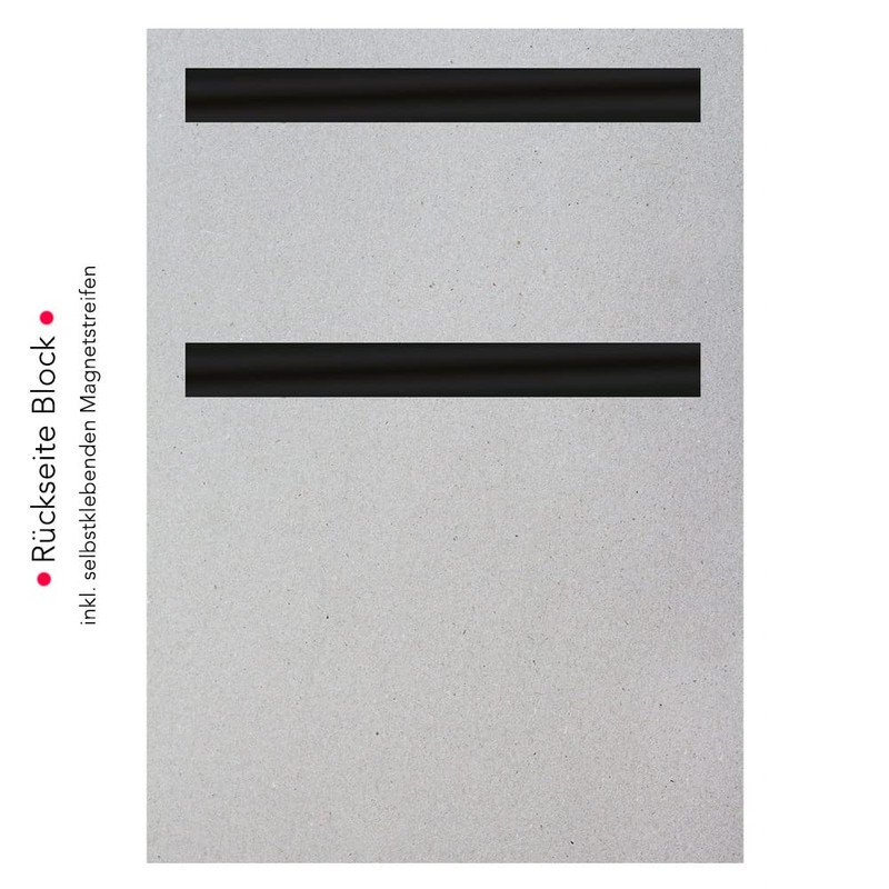 PRICARO 3 x A5 Magnetic Checklist Shopping List System 50