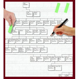 My History Family tree working chart (14 generations tall, 5 metres long)