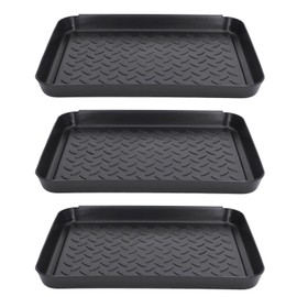 Shoe Tray, High Stability Boot Mat Tray Durable Plastic for Garbage for Shoe for Food