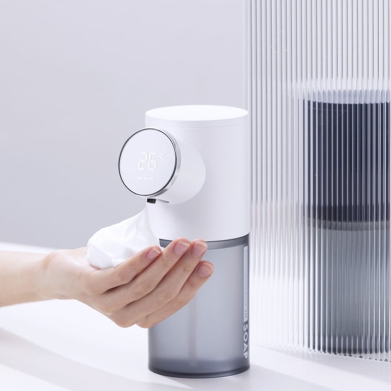 Automatic Soap Dispenser with Temperature Display Non Contact Induction Foam