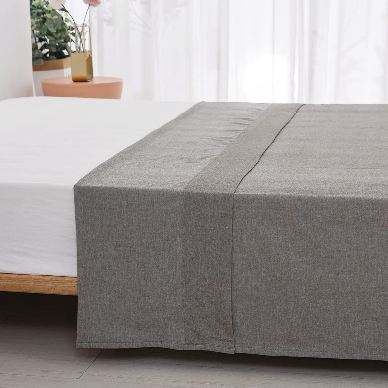 Flat Bed Sheet, Double, 86.6 x 98.4 in (220 x