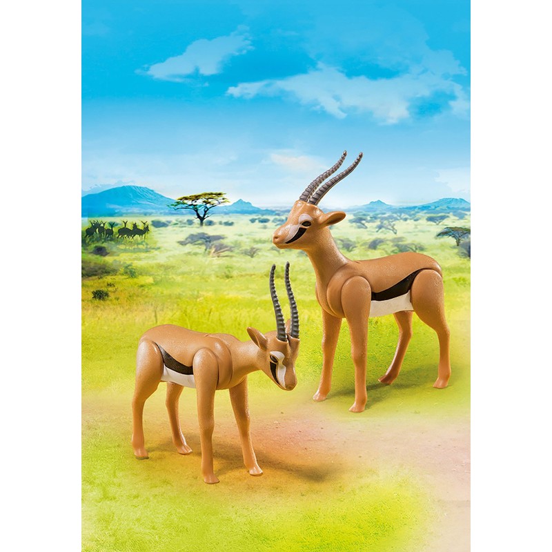 PLAYMOBIL Wild Life 6942 Gazellen, Ab 4 Jahren