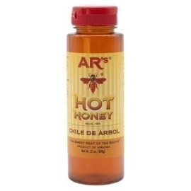 Ar'S AR’s Hot-Mild Southern Honey with Chile De Arbol - 100% Pure Wildflower Honey...